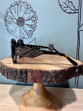 Marciano Tortoise Shell Sunglasses with Studs GM-00014